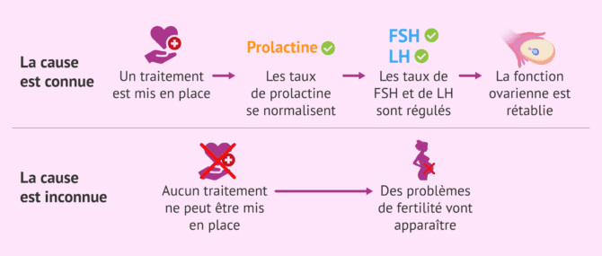 Imagen: Prise en charge de l'hyperprolactinémie et effet sur la fertilité