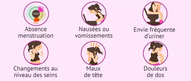 Premiers symptômes communs de la grossesse
