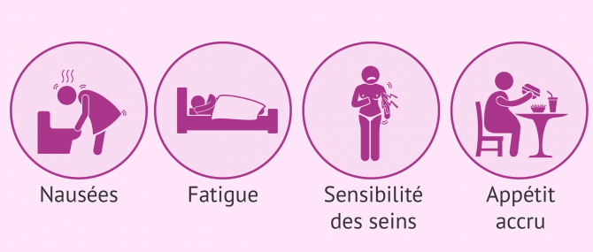 Symptômes du deuxième mois de grossesse