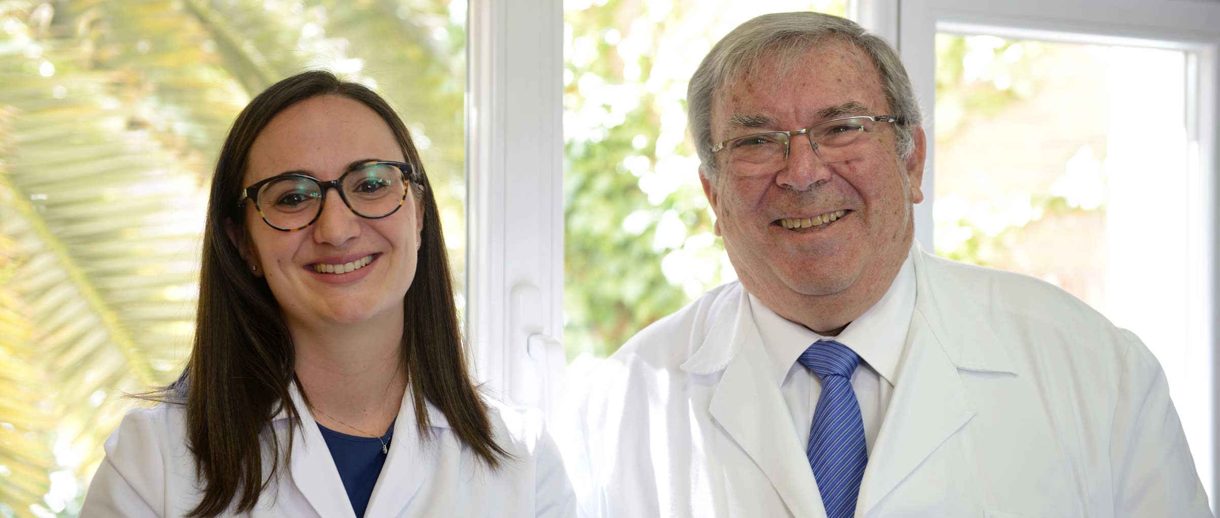 Imagen: Le Dr Pedro Caballero avec le Dr Laura Garcia
