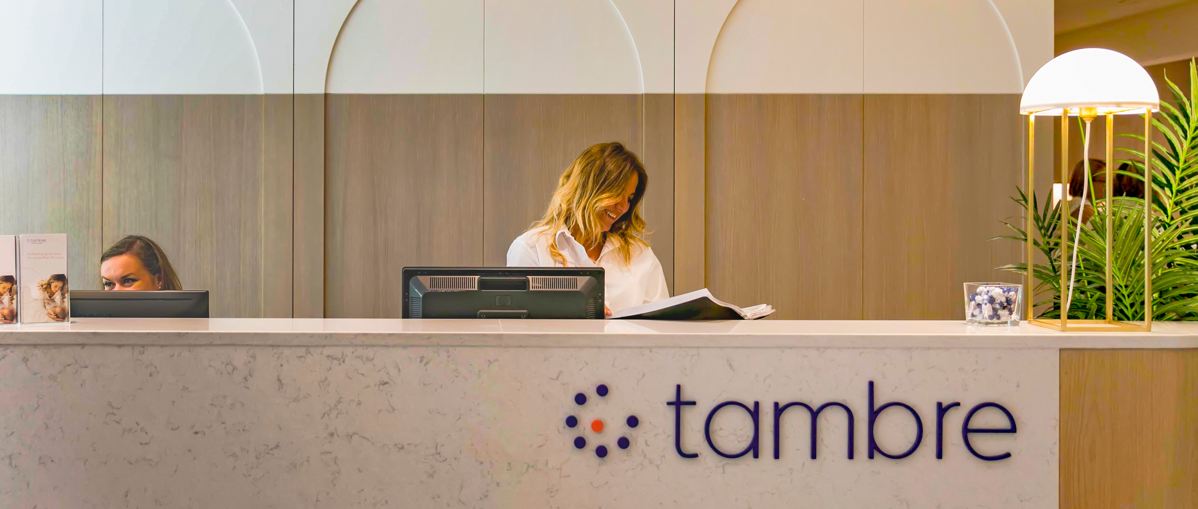 Imagen: Réception de la clinique de Tambre