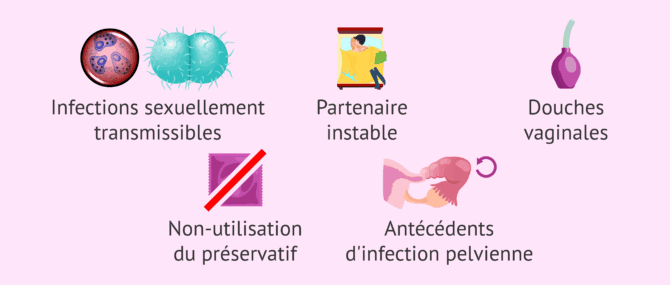 Imagen: Facteurs de risque de la MIP