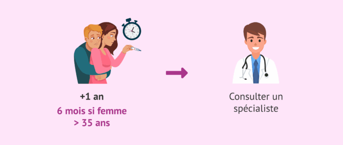 Imagen: Moment pour consulter un spécialiste de la fertilité