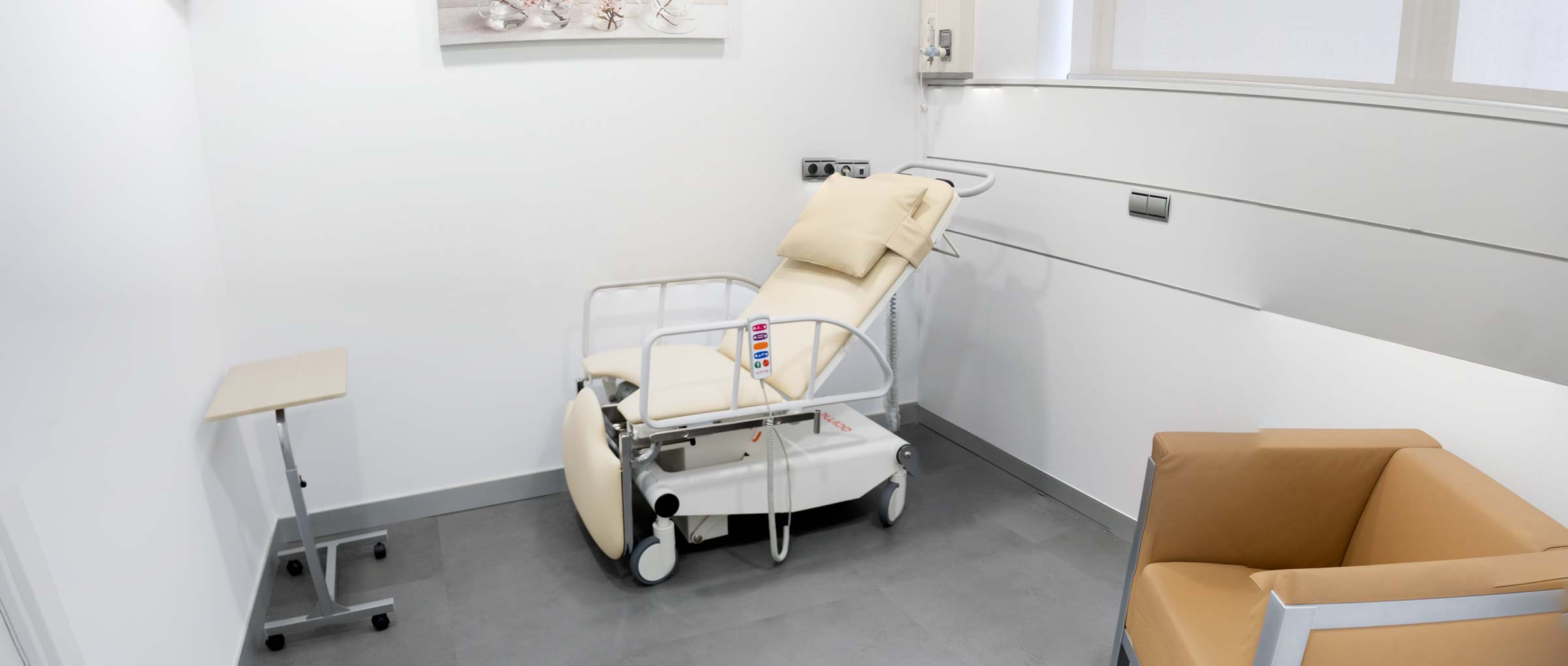 Imagen: Salle de réveil IVF Donostia