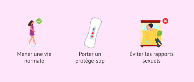 Imagen: Soins particuliers après le scratching endométrial